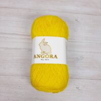 Пряжа Китай Ангора 50г/350м 910 ярко-желтый