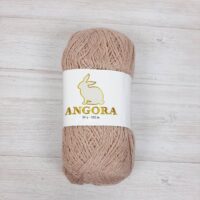 Пряжа Китай Ангора 50г/350м 921 бежевый