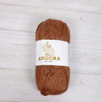 Пряжа Китай Ангора 50г/350м 933 темно-бежевый