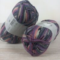 La Mia WOOLLY SOCKS 50г/210м 13 сiро-фiлетово-рожевий