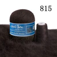 Пух норки 50г/350м (+20г додаткова нитка) 815 шоколад