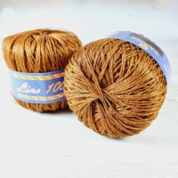 Пряжа LINO 100% 50г/150м 4251 охра