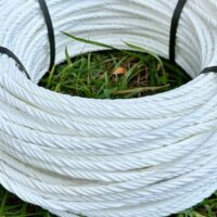 Штучний ротанг для плетіння Канат 7-8мм 1кг/65м бiлий