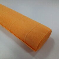 Креп-бумага Италия 50см*2,5м 180г/м2 17E/5 желтый темный 074