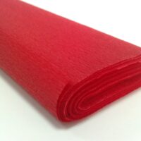Креп-бумага Италия 50см*2,5м 40г 0312 красная