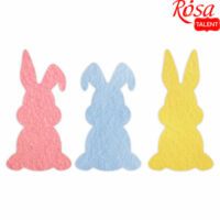 Набор фетров заготовок Зайчики 4,8*9см 6шт