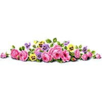 Дантель Арт.509, канва с рисунком