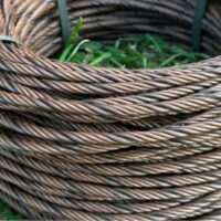 Штучний ротанг для плетіння Канат 7-8мм 1кг/65м шоколад