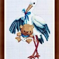 Дантель Арт.001 SM Метрика, канва с рисунком