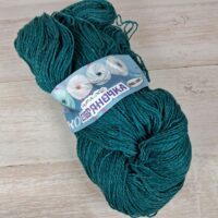 Пряжа Еко Сіверяночка 200г/500м смарагд мерінос