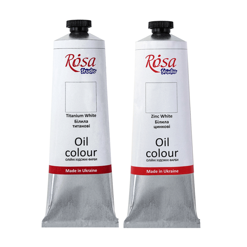 Фарба олійна Rosa Studio 100мл 503 Білила цинкові