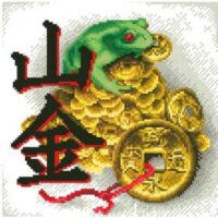 Дантель Арт.514, канва с рисунком