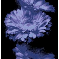 Дантель Арт.8153, канва с рисунком