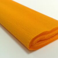 Креп-бумага Италия 50см*2,5м 40г 0299 апельсин