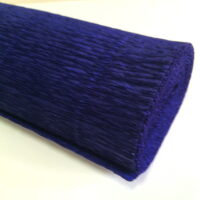 Креп-бумага Италия 50см*2,5м 180г/м2 555 Италия синий 074