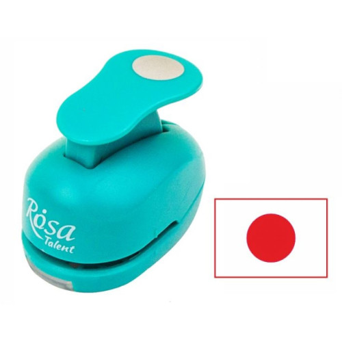 Фигурный дырокол Круг 1,6см ROSA TALENT