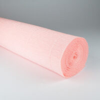 Креп-бумага Италия 50см*2,5м 180г/м2 547 пастельно-розовый 074