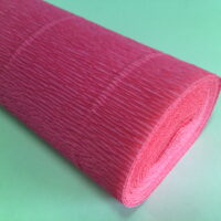 Креп-бумага Италия 50см*2,5м 180г/м2 551 ярко-розовый 074
