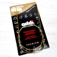 Спицы круговые на леске экстрадлинные для тонкого вязания 1,5мм 100см ADDI 714-7