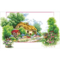 Дантель Арт.8150, канва с рисунком