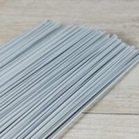 Флористичний Герберний дріт 0,8мм 40см 10шт білий