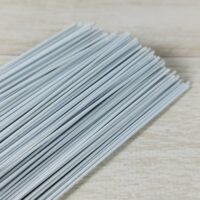 Флористичний Герберний дріт 0,9мм 40см 10шт білий