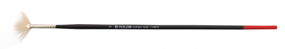 Щетина веерная Rosa Milk Kolos 1108FN №2 д.р. кисть