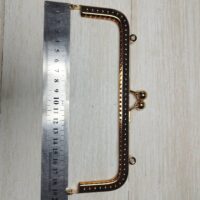 Фермуар с ушками для сумок 18*5см медь ЗРМ18-медь 49837