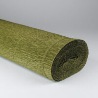 Креп-бумага Италия 50см*2,5м 180г/м2 17А/8 травяной 074