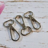 Карабін сумочний 46*21мм платина 16мм 1шт КК0016с01