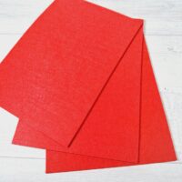 Фетр апретований 1,2мм 20*30см HQ170-034 кораловий