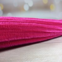 Синельний дріт 6х30мм малиновий 10шт К12С1-00149