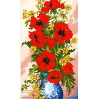 Дантель Арт.1010 канва с рисунком
