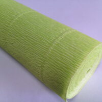 Креп-бумага Италия 50см*2,5м 180г/м2 558 лимонный 074