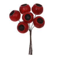 Декоративний пучок червоних ягід, 12см 903-777