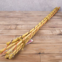 Салекс сухоцвет бамбуковые палки с крученым ротангом №5137-4 желтый