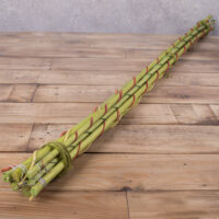 Салекс сухоцвет бамбуковые палки с крученым ротангом №5137-3 салат