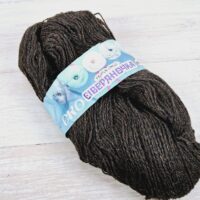 Пряжа Еко Сіверяночка 200г/500м коричневий