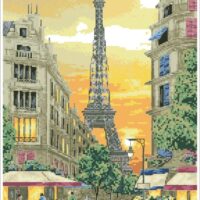 Дантель Арт.788, канва с рисунком