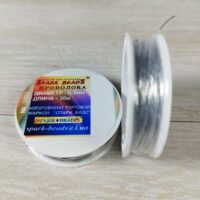 Spark Beads Дріт №3004 d 0,3мм 30м срібло