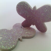 Бабочки АС0115V сиреневые