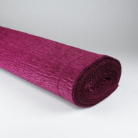 Креп-бумага Италия 50см*2,5м 180г/м2 588 бордо 074