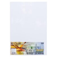 Папір для креслення А4 AmberGraphic "Графіка" 10 аркушів 200г/м²  ПК4310Е