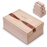 Коробка подарочная «Minimalism» 3шт/наб 23*16*10/21*14*8/19*12*7см R33294P