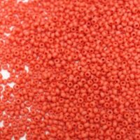 Бісер 09351/1 Preсiosa 10/0 кораловий непрозорий крейдяний матовий 25г
