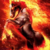 Набір для творчості зі стразами на полотні Крізь вогонь 40*50см 178287п