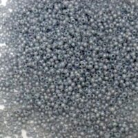 Бісер 17442 Preсiosa 10/0 сiрий непрозорий алебастровий глазурований 25г