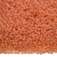Бісер 02185 Preсiosa 10/0 помаранчевий непрозорий алебастровий 25г