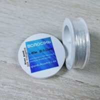 Волосінь (мононитка) Spark Beads d 0,22мм 80м прозора