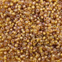 Бісер 17079м Preсiosa 10/0 золотий непрозорий крейдяний матовий 25г